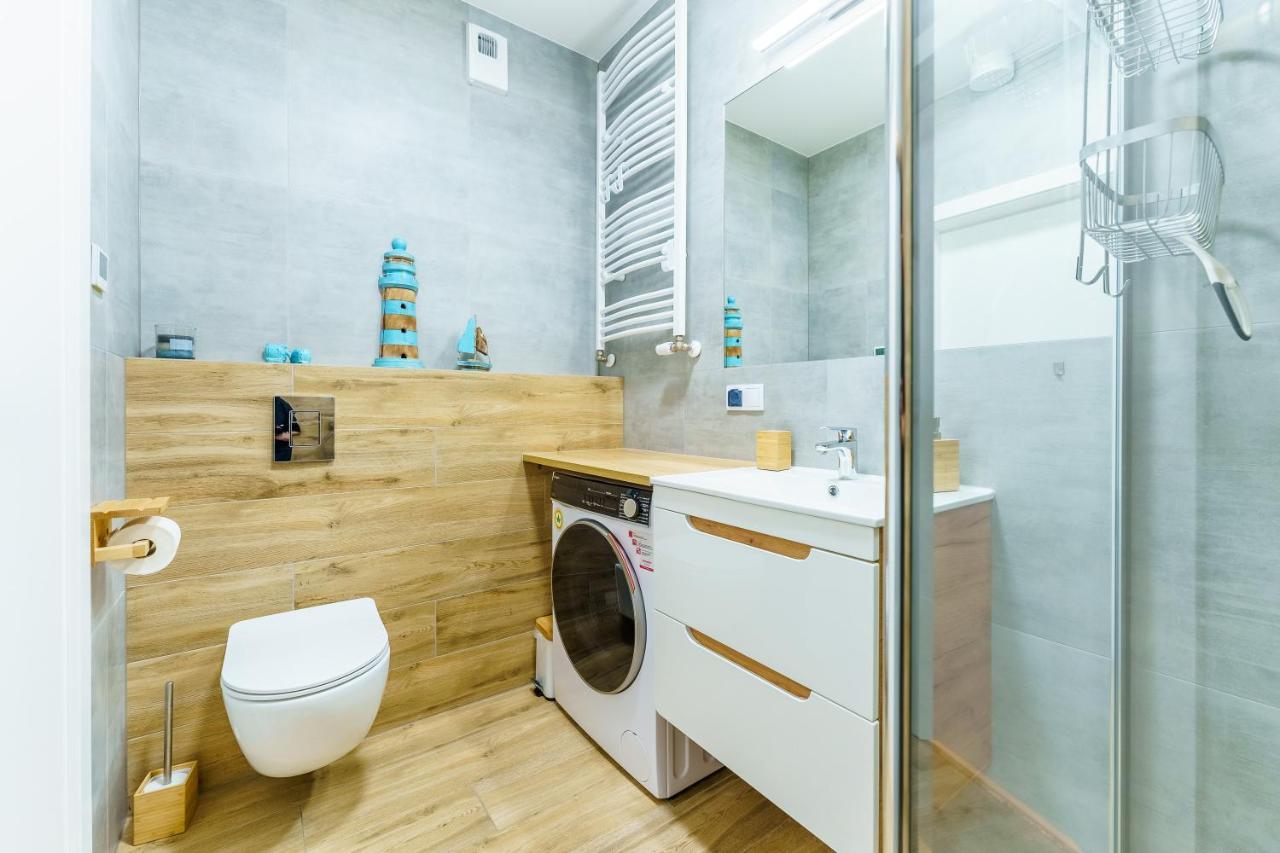 Apartament Z Widokiem Na Morze - Blekitna Perla By Perlowa Przystan Rent シャノジェンティ エクステリア 写真